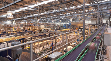 Lion's new HQ in South Auckland - Lion's factory, industry, manufacturing, mass production, warehouse, gray