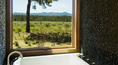 Mathews Bath 7358 - Mathews Bath_7358 - bathroom bathroom, bathtub, daylighting, estate, home, house, interior design, property, real estate, room, window, brown, white