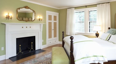 View of home in the historic Brattle Street bed frame, bedroom, ceiling, estate, floor, furniture, hardwood, home, house, interior design, living room, property, real estate, room, suite, wall, window, wood, wood flooring, white