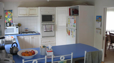 Before photo - Before photo - interior design interior design, kitchen, real estate, room, table, gray
