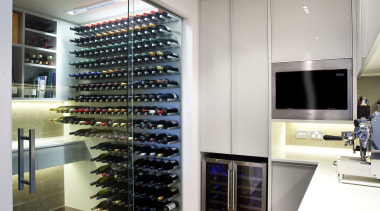 Kitchen designed by Natalie Du Bois. - Kitchen interior design, kitchen, gray