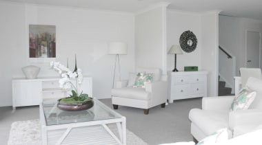 all white interior lounge suite - all white floor, furniture, home, interior design, living room, product, room, wall, white, gray