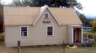 Exterior view - Exterior view - cottage | cottage, facade, farmhouse, home, house, hut, log cabin, property, real estate, roof, shed, siding, wood, gray