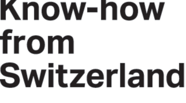 Seen here is a label for Geberit. - area, black and white, brand, design, font, line, logo, product, text, white, black