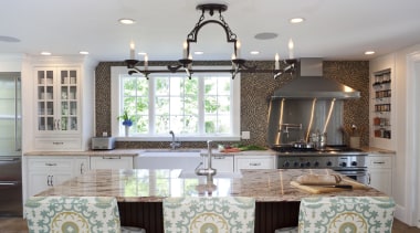 Country style family kitchen - Country style family ceiling, countertop, dining room, home, interior design, kitchen, living room, real estate, room, table, window, gray