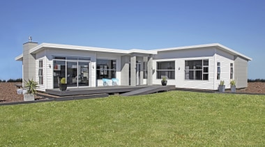 Able Aluminium has a range of joinery to cottage, elevation, estate, facade, home, house, property, real estate, teal