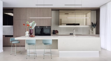 The homeowners wanted a kitchen that felt inviting 