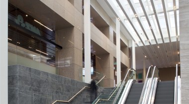 The regeneration and modernisation of one of  architecture, building, daylighting, stairs, structure, gray, white