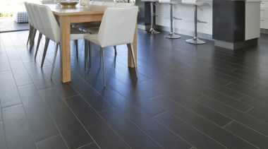Walk this way  new porcelain tiles from daylighting, floor, flooring, hardwood, interior design, laminate flooring, property, tile, wood, wood flooring, black, gray