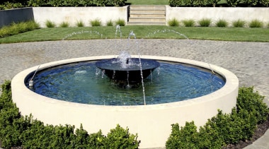 Waterworks Irrigation offers myriad individual water features estate, landscape, landscaping, leisure, reflecting pool, swimming pool, tree, water, water feature, water resources, gray