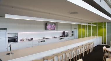 ASB North Wharf joinery by Sage Manufacturing - architecture, ceiling, furniture, interior design, table, gray, black