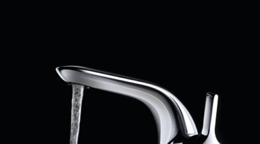 Melange basin mixer from Ideal Standard available from black and white, monochrome, plumbing fixture, product, product design, still life photography, table, tap, black