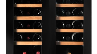 A collection of fine wine shouldnt be relegated home appliance, product, black