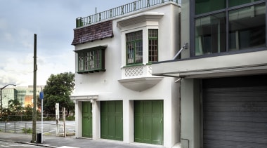 Preservation and refurbishment of Grade II listed historic architecture, building, daytime, facade, home, house, property, real estate, sky, window, gray