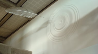 The broad skill set of Plaster Services is architecture, ceiling, daylighting, light, line, plaster, product design, structure, wood, gray