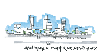 City hub residents would be in living in diagram, engineering, product, white