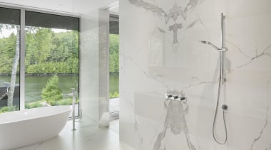 0154899 - architecture | bathroom | building | architecture, bathroom, building, floor, flooring, house, interior design, property, room, tile, tree, gray
