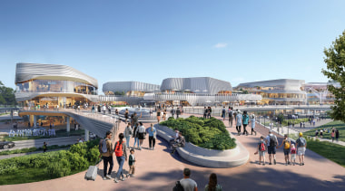 View from the seawall walkway. - Reeling in 