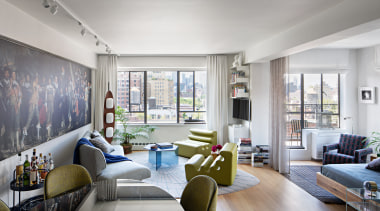 The big picture – both the living area 
