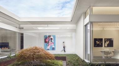 An Impluvium or opening in the centre of 