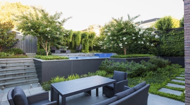 Hanging by the pool -  