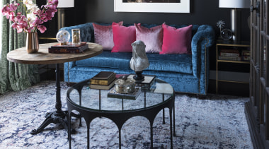 Designer: The formal living room is without a 