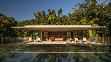 The position of the house was planned not 