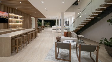 The bar area at night. - Sunlight on 