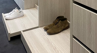 A place for everything in the custom joinery-finished 