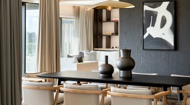 The designer balanced the requested opulence with low 