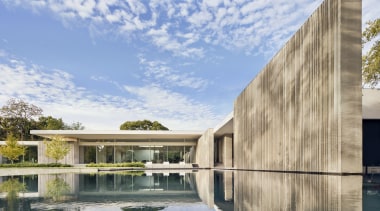 The design of this house was driven by 