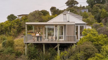 West elevation of the now simplified and modernised 