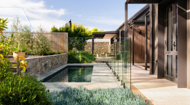 The Mediterranean-inspired pool. Design: Nadia Gill Landscape Architect 