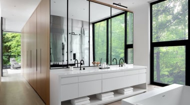 The second floor master ensuite. - A Swiss 