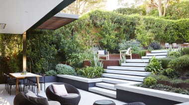 Incorporation of informal seating, heating, and lighting was 