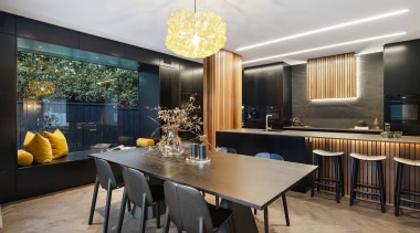 The kitchen had to offer visual impact to 