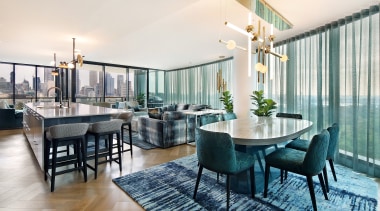 Dining area post renovation. - Your apartment, but 