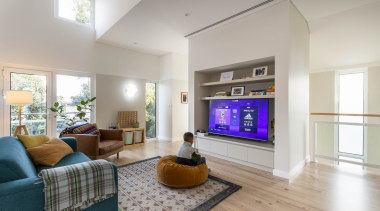 Spacious activity room in new addition. - Character 