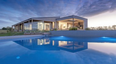 Architect Cate Creemer also designed the accompanying swimming 
