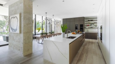 Sleek slabs of marble polish off the Ernestomeda 