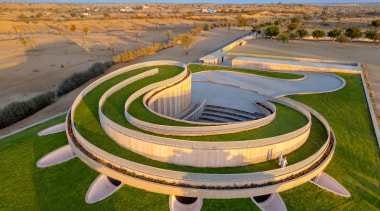 A spiral touched with sunlight – the community 