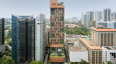 Conceptualised as an oasis in the city, Artyzen 