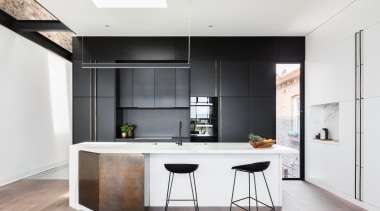 Bijl Architecture – Highly Commended – 2018 TIDA architecture, cabinetry, countertop, floor, interior design, kitchen, white