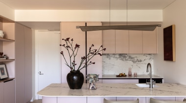 The design concept was sparked by the owner's 
