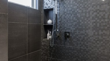 Bathroom Vanities - architecture | bathroom | floor architecture, bathroom, floor, flooring, interior design, plumbing fixture, room, tile, wall, gray, black