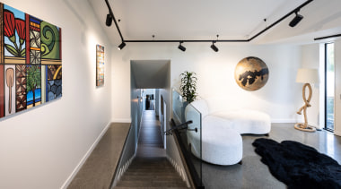 Passing through the portal you enter a clean, 