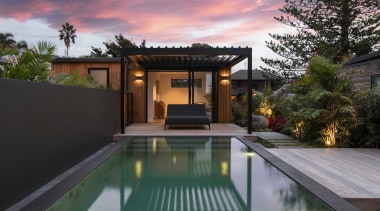 Standing alone, this Balinese inspired sanctuary epitomises a 