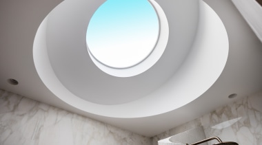 Eye in the sky? The new skylight floods 