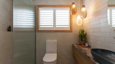 The owners wanted to achieve a luxurious ensuite 