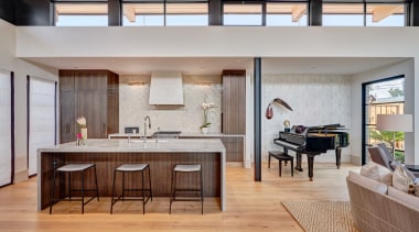 Designer: The modern architectural lines of this home 